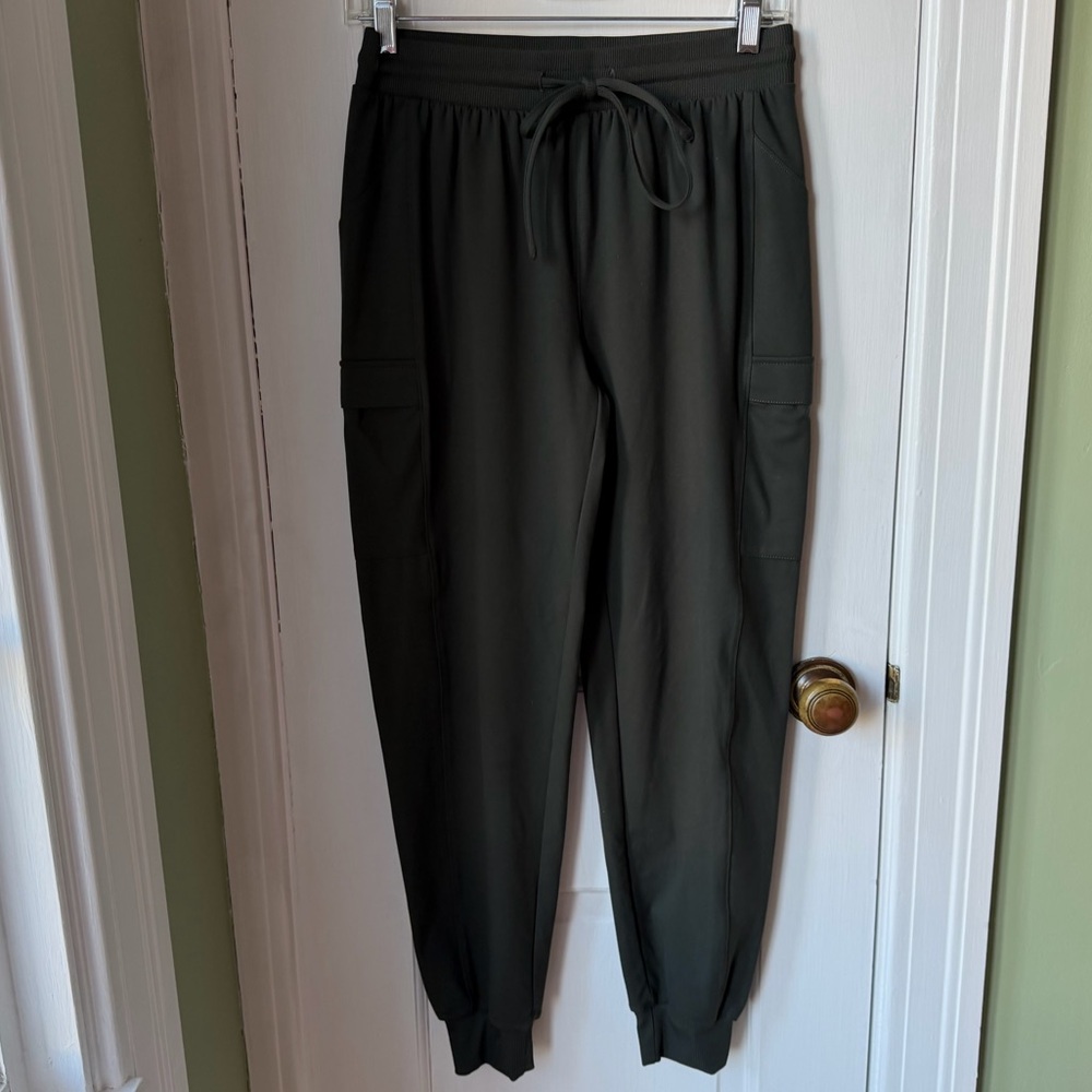 Rachel Zoe Women’s Olive Green Cargo Jogger Pants Size Small